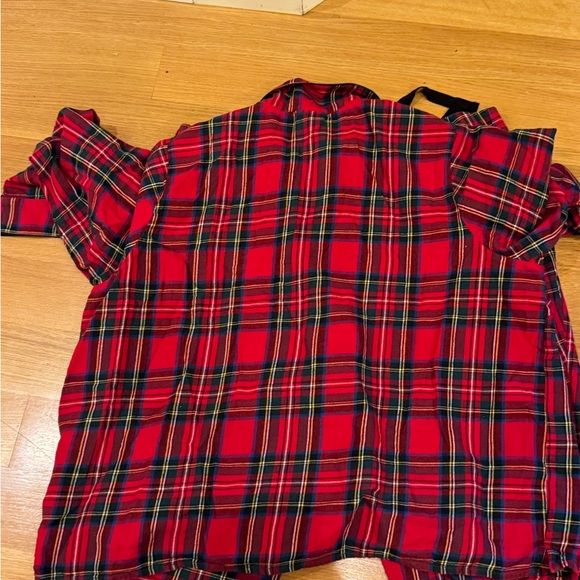 Lands' End Red Plaid Women's Pajama Set Plus size XXL - Picture 5 of 7